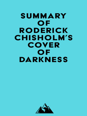 cover image of Summary of Roderick Chisholm's Cover of Darkness